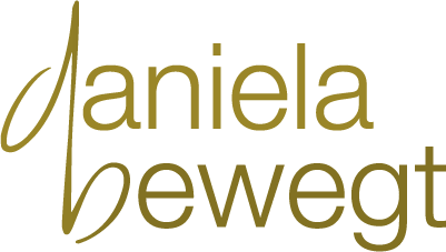 Daniela Bewegt - Logo - 400px Breite Beige Verlauf